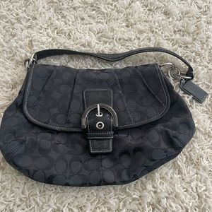 Over the shoulder coach purse